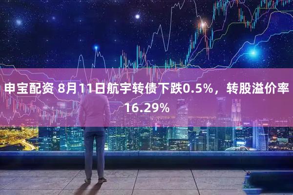申宝配资 8月11日航宇转债下跌0.5%，转股溢价率16.29%