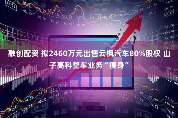 融创配资 拟2460万元出售云枫汽车80%股权 山子高科整车业务“瘦身”